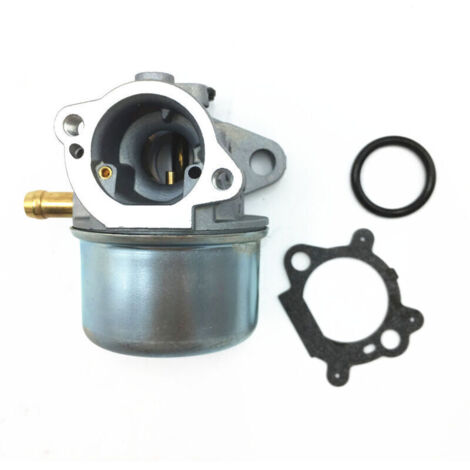 Carburetor compatible with models 799868, 799872, 790821, 498170, 497586, and 498254 - Engines without choke, replacement part with gasket and O-ring (1/4)