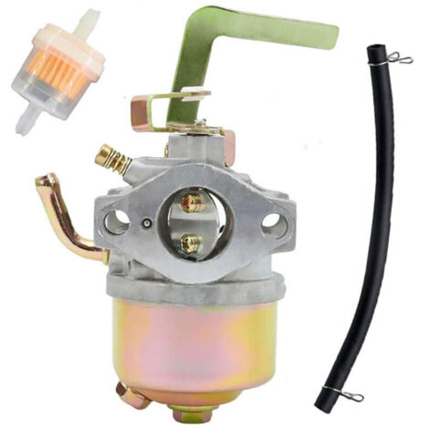 MZ175 166F carburetor kit, compatible with Yamaha MZ175 EF2600 EF2700 EF2800i 166F Engine Mor. Supplied with hose and filter. (1/4)