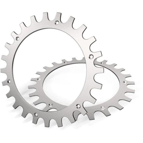 Lawnmower blades for Worx Landroid model S/M, Thickness: 2 mm, robotic lawnmower wheel size 205 mm (1/4)