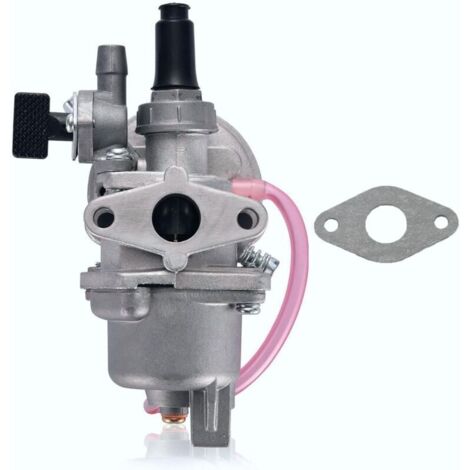 PZ13 13mm carburetor for 47cc 49cc 50cc 2-stroke pocket engine, mini quad, ATV, dirt bike (1/4)