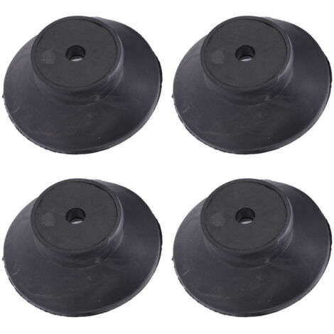 Shock-absorbing rubber cushion for vacuum pump, small oil-free air compressor accessories, 4 pieces (1/4)