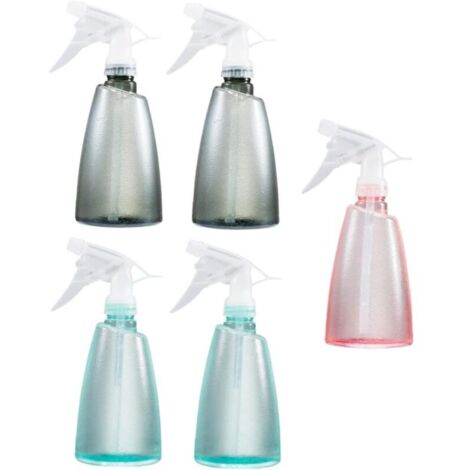 5-piece hand-held spray bottle and clamp for flower pots, watering cans, and small pneumatic vases. (1/4)