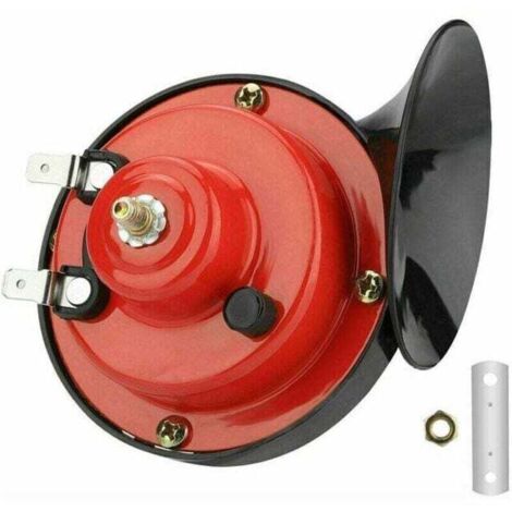 Super loud 300dB train horn for truck, train, boat, car, electric snail, 12V waterproof, dual loud horn for car and motorcycle (1/4)