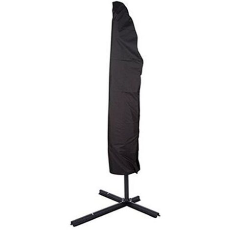 Waterproof cover in 210D Oxford fabric for cantilever parasol (265 x 70 x 40 cm), UV protection, windproof and snowproof. (1/4)