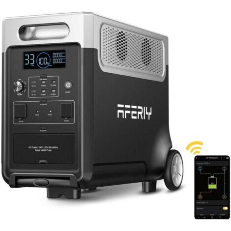 AFERIY P310 Portable Power Station with App Control, 3600W, 3840Wh