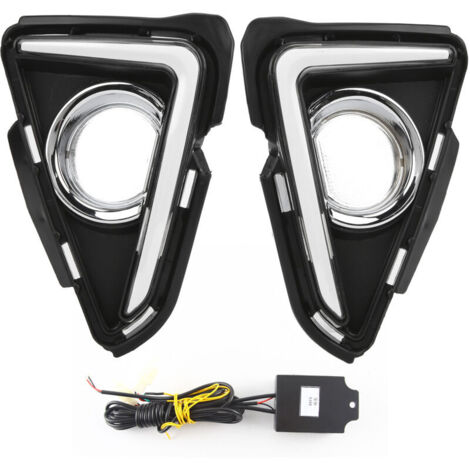 LED daytime running lights, fog lights, and turn signals, IP65 replacement for RAV4 2016-2018