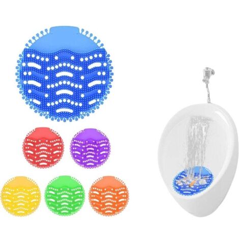 12-piece urinal filter, urinal deodorizer, scented urinal filter, deodorizer and anti-splash