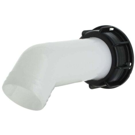 Drain Spout with Nut, 1000L IBC Water Tank Nozzle, Valve Fitting, Extension Hose Nozzle, IBC Water Tank Tap Spout for 2 Inch IBC Tank Tap Connection (1/4)