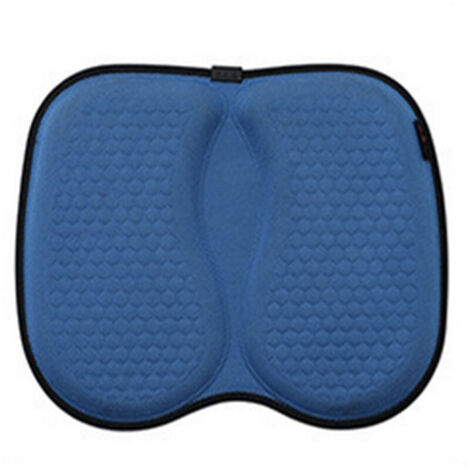 Emulsion seat cushion – Honeycomb pattern – Car seat cushions for driving – Navy blue (1/4)