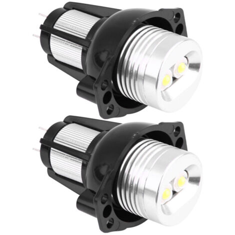 2pcs 12W LED Angel Eyes Halo Ring Marker Light for E90 E91 05-08 Auto Lamps (1/4)