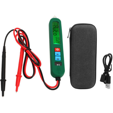 Pen-type digital multimeter, explosion-proof automatic digital multimeter, high-precision rechargeable Ohm voltage tester