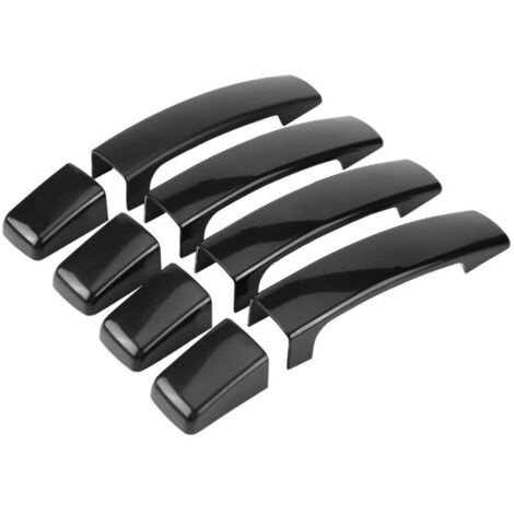 4-piece glossy black car exterior door handle cover for Range Rover Sport Discovery 3 Freelander 2 (1/4)