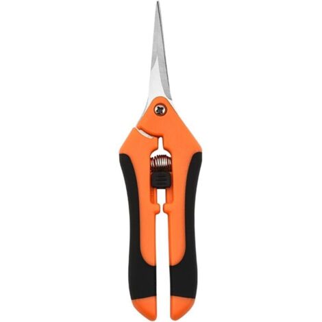 Garden Pruner, Straight-Edged Garden Pruners, Stainless Steel Garden Shears, Hand-Operated Garden Pruners, Plant Pruners, Stainless Steel Pruners, Oran Pruner