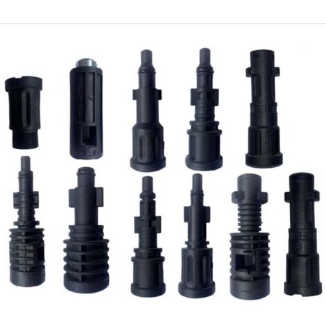 Cleaning hose adapter for Kärcher/Lavor/Interpump/Bosch high-pressure cleaners (Pack of 11)