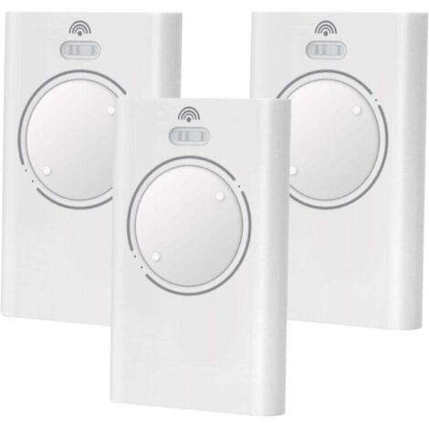 Set of 2 868MHz Gate Remote Controls Compatible with FAAC XT4 868 SLH LR, XT4 868 SLH, XT2 868 SLH LR, XT2 868 SLH (3pcs)