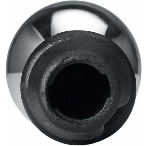 5-Speed Aluminum Gear Shift Knob for 106 206 207 207 306 307 407 408 508 Silver + Black Number