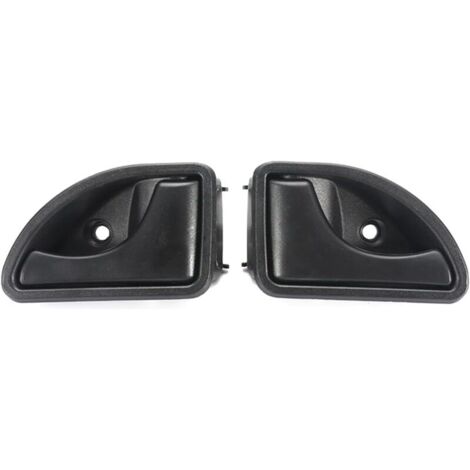 Front left/right interior door handle compatible with Renault 1997-2007 Kangoo and 1997-2003 Twingo, black (1/3)