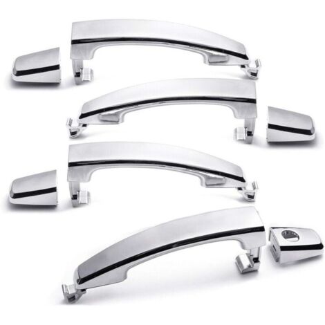 4-Piece Set ABS Exterior Door Handle Covers for Captiva Sport/Aveo/Vue 96468254 96468266 96468267 (1/4)