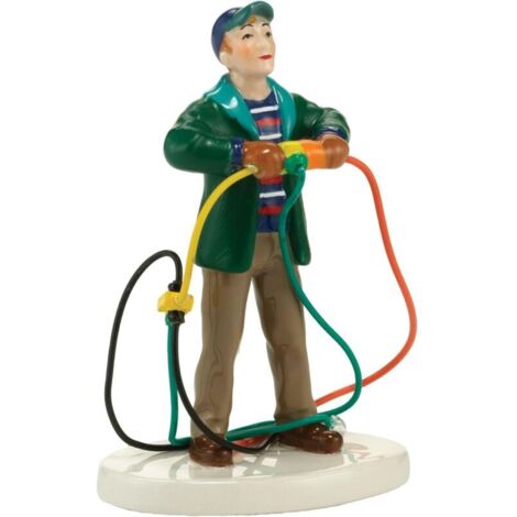 New resin figurines, plumber figurines, Christmas decorations