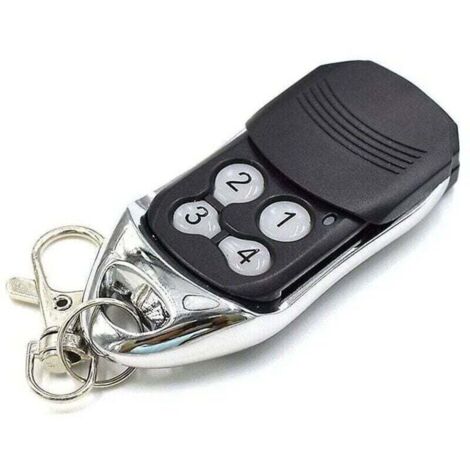 433 MHz Garage Door Remote Control with Scrolling Code, Portable Transmitter, Garage Door Key
