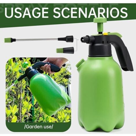 2L manual pump sprayer for plants, lawns and gardens. Pressure sprayer ...