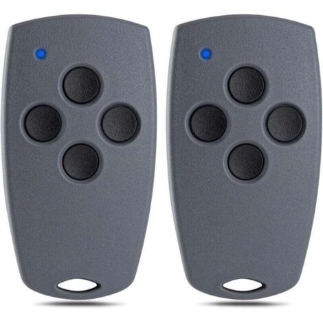 Set of 2 replacement handheld transmitters for Marantec Digital 212-433 211-433 221-433 - Compatible with Marantec d313 382 384 d302 d304 433