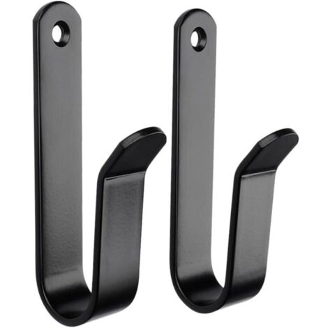 Wall-mounted skateboard rack, sturdy wall hook, easy installation, set of 2, suitable for home and office, skateboard and snowboard storage