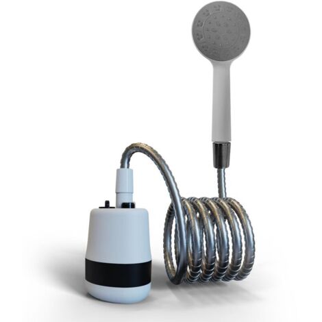 Shower head – Compact USB rechargeable shower head for cleaning pets, travel, camping (1/4)
