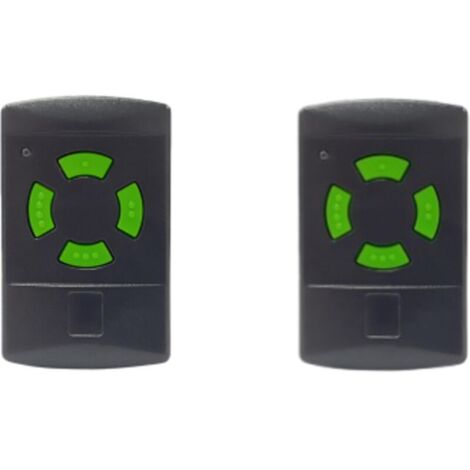 Compatible with 26.995 MHz garage door remote controls HSM4 HS4 HSE4 HSM2 HSE2 (2PCS)