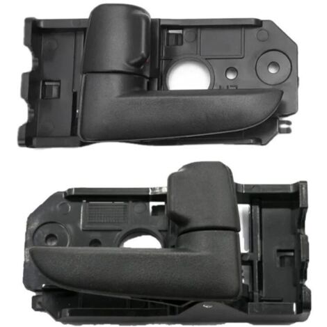 Interior door handles for cars with models 82610-2F000 and 82620-2F000, left and right interior door handles, two-piece pack, black. (1/2)