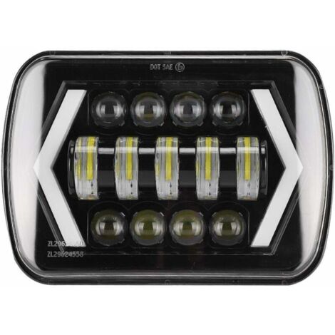 210W 6000K 21000LM H4 LED Headlight, Waterproof IP67, Suitable for Cherokee XJ 12-24V