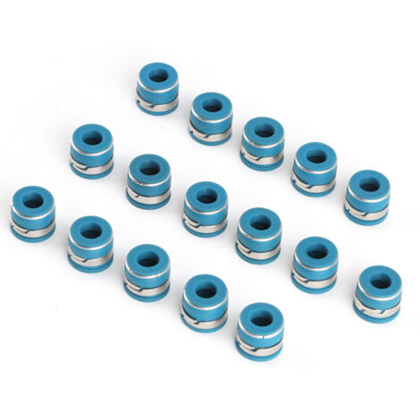 Valve Stem Oil Seals, High Quality Set, Excellent Sealing Parts, GM V8 Engine, 16 Pieces, Practical Accessories, Cylinder Heads. (1/4)