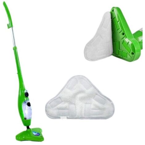 Pack of 5 replacement pads compatible with H2O H2O Mop X5 steam mop pads