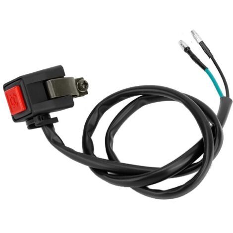 Motorcycle horn switch, universal 22mm 7/8 inch motorcycle handlebar horn button