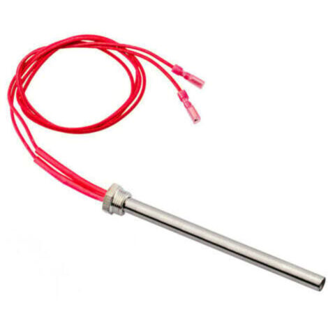 220V 300W Pellet Burner - Ignition Plug for Pellet Stove - 16mm Ignition Element - 150mm Length - Rapid Heat