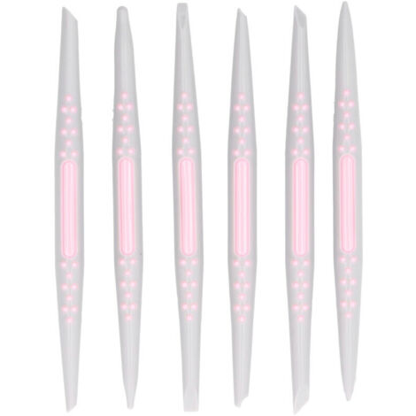01 Fondant Engraving Pen, Safe Cake Decorating Kit with 6 Pieces for Bakers for Sugar Paste (Flush Paste) and Petal Paste
