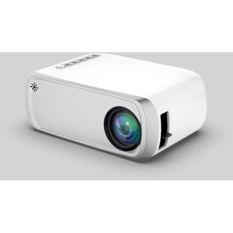 4K Projector [Built-in App/1600 ANSI/Auto Focus/Keystone] Dolby Audio 1080P Native Video Projector