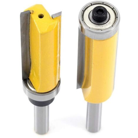 8mm Shank Flush Trim Router Bit, Extra Long Milling Cutters, Copying ...