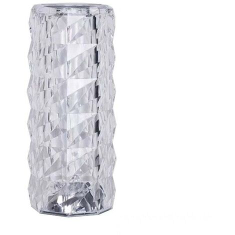 16-Color LED Crystal Lamp with Remote Control - 4 Modes, USB, RGB Touch Table, Rechargeable Mood Light for Bedroom (1/4)