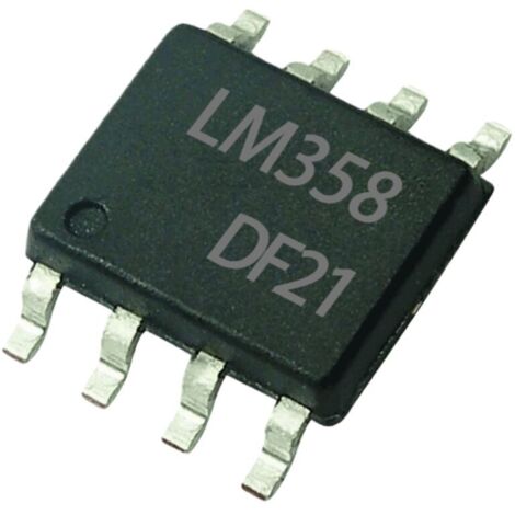 Lot of 100 LM358 LM358DT LM358DR – dual 36V SOP-8 operational amplifiers for analog circuits