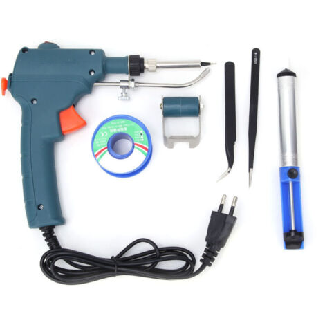 Heavy-duty 80W welding gun with power switch for precise welding - suitable for various welding applications and professionals (EU plug 220V) (1/4)