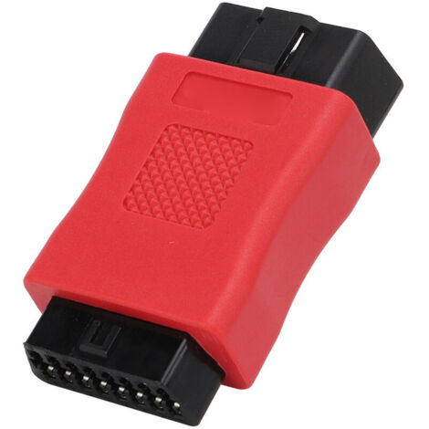 OBD2 male to female OBDII connector adapter for vehicle diagnostic scanning tool (1/4)
