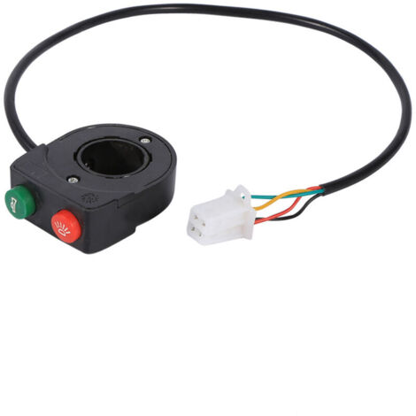 Motorcycle Handlebar Control Switch, Scooter Switch, Horn Headlight Handlebar Switch, Handlebar Button Switch, Suitable for Motorcycle Replacement Switch (1/4)