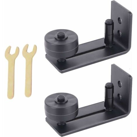 Floor Guide Barn Door Floor Guide 8 in 1 Multifunctional Floor Guide for Sliding Doors For Wooden Sliding Barn Doors Glass Doors (1/4)