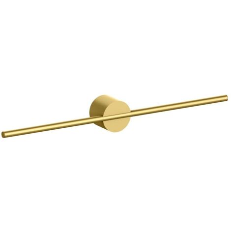 40CM Towel Rack - Wall-Mounted Aluminum Towel Holder - Towel Shelf - Adjustable - Brushed - Gold