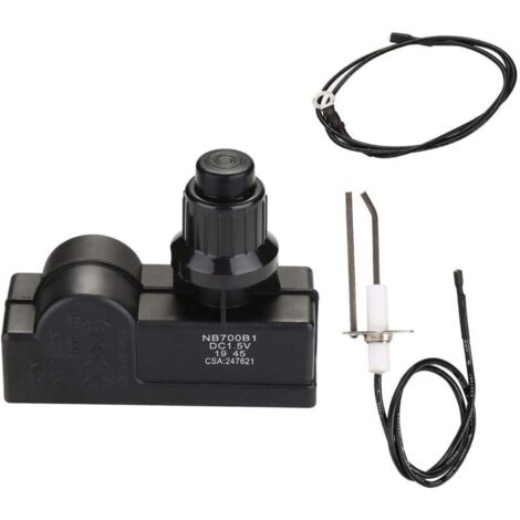 AAA Battery Ignition Kit Push Button Igniter with Spark Wire, Spark Ignition Kit