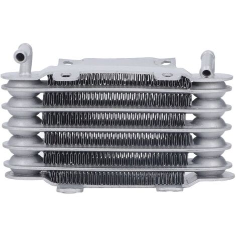 Motorcycle Engine Oil Cooler, Aluminum Wear Reduction Engine Protection Motorcycle Oil Cooler for 50cc to 250cc Dirt Bike ATV.