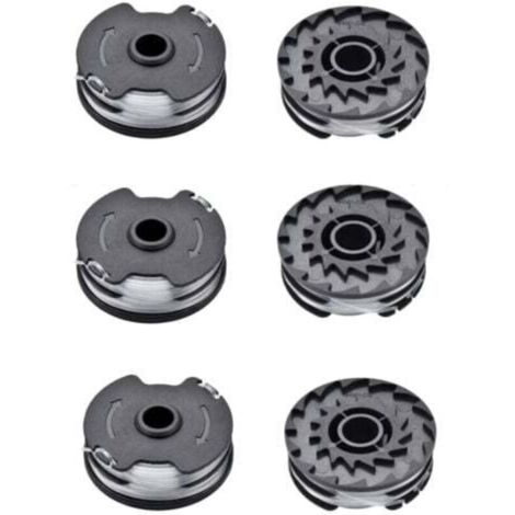 Line spool for Parkside PRTA 20-Li A1 / B2 / C3 Replacement line spools for LIDL Parkside PRTA 20-Li A1 / B2 / C3, PRT 300 A1, PRT 550 A1 / A3 cordless brushcutters (6 pieces) (1/4)