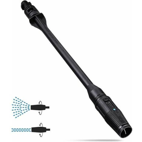 High-Pressure Washer Lance, 150 Bar Accessory Lance for Karcher k2 k3 k4 k5 k6 k7 High-Pressure Washer Accessory with Adjustable Nozzle (1/4)