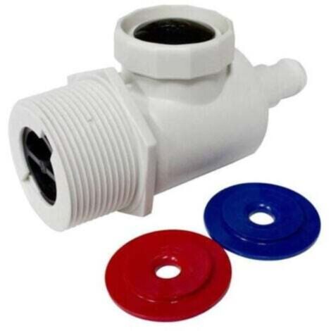 Universal wall-mount connector socket (complete) - 9-100-9001 (1/4)